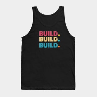 Build Build Build Building Fan Tank Top